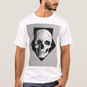 Camiseta Tee Geométrico Minimalista - Sci-Fi Edg