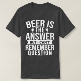 Camiseta Tee Gráfico de Cerveja Engraçada - Cerveja é a res