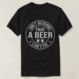 Camiseta Tee Gráfico De Cerveja Engraçada - Cerveja Pode Co