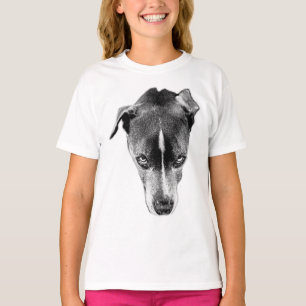 Camiseta Tee Gráfico de Fechamento da Cabeça de Combinação