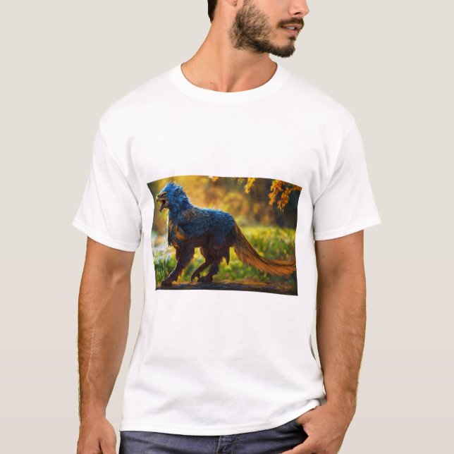 Camiseta Tee Gráfico de Griffin Majestoso (Frente)