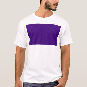 Camiseta Tee Gráfico de Ruído Roxo do Peito Superior - Pers