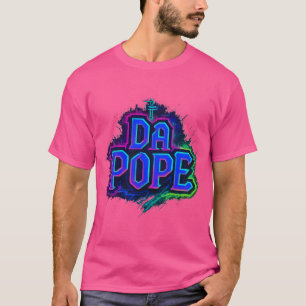 Camiseta Tee Gráfico Do Pope