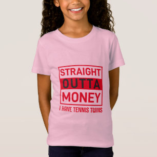Camiseta Tee Humor do tênis Twins