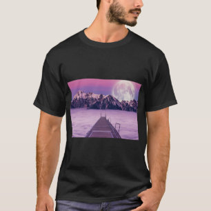 Camiseta Tee Inspirada na Natureza na Web Moonlit