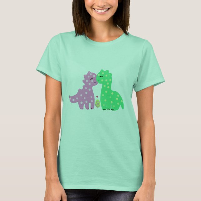 Camiseta Tee "Lovely Dinos" (Frente)