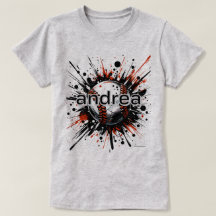 Tee Mãe de Baseball Personalizada - Tee Gráfico de