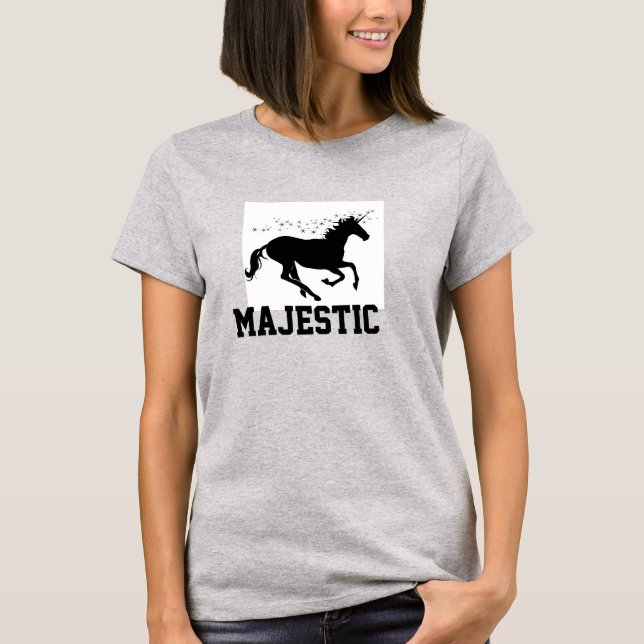 Camiseta "Tee Majestosa do Unicórnio" (Frente)