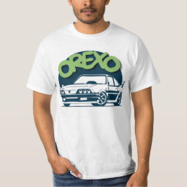 Camiseta Tee Mínima da Rua OREXO "Backdrive"