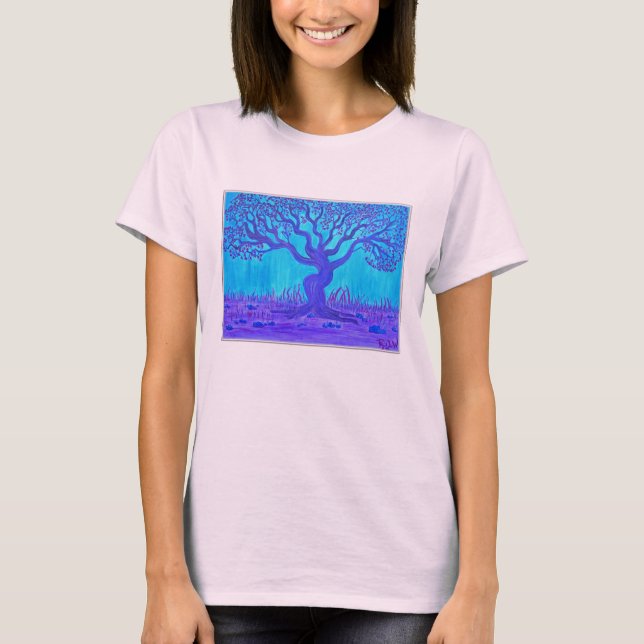 Camiseta Tee orgânico feminino - LoveTree (Frente)