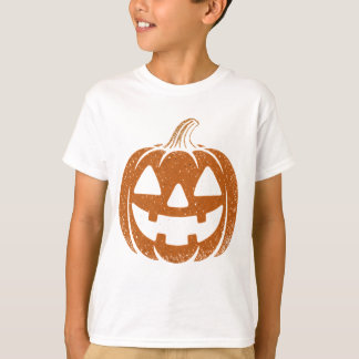 Camiseta Tee Retro Pumpkin Face - Víblias de Halloween para