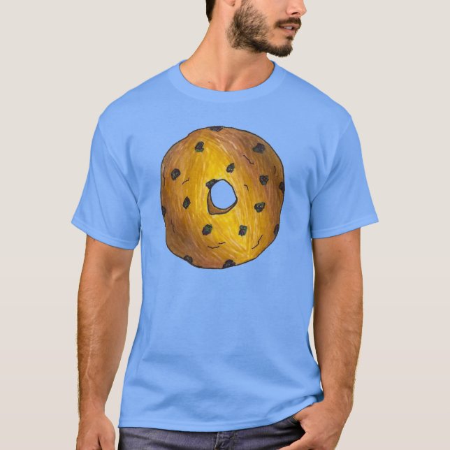 Camiseta Tee Rosquinha de Dobra de Rosquinha de Bolo de Aro (Frente)