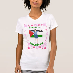 Camiseta tee-shirt-je-support-palestine