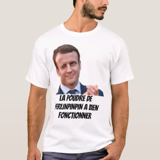 CAMISETA TEE SHIRT MACRON PRESIDENT
