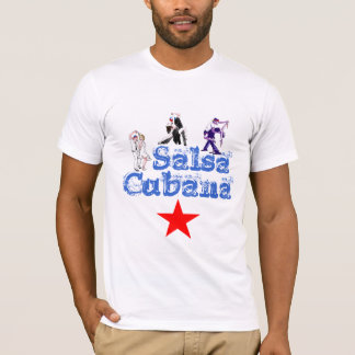 Camiseta Tee-shirt salsa Cubana