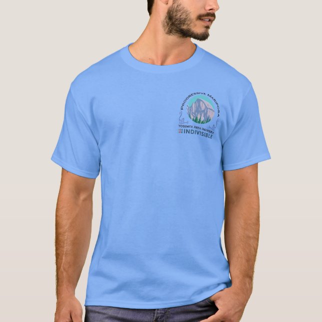 Camiseta Tee-Shirt (small front logo with back banner) (Frente)