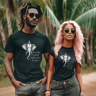 Camiseta Tee Spirit de Elefante Serenity