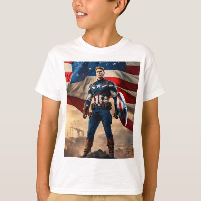 Camiseta Tee Super Herói da Força Fantasma (Frente)