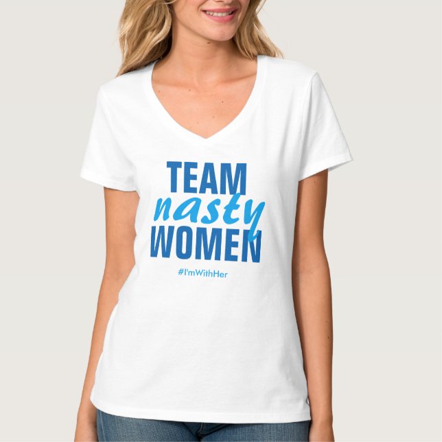 Camiseta Tee "Team Nask Women" (Frente)