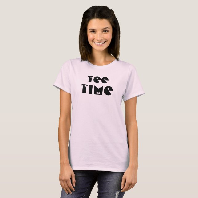Camiseta Tee Time T-Shirt (Frente Completa)