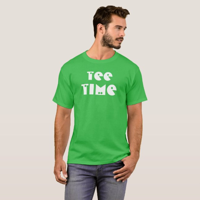 Camiseta Tee Time T-Shirt (Frente Completa)