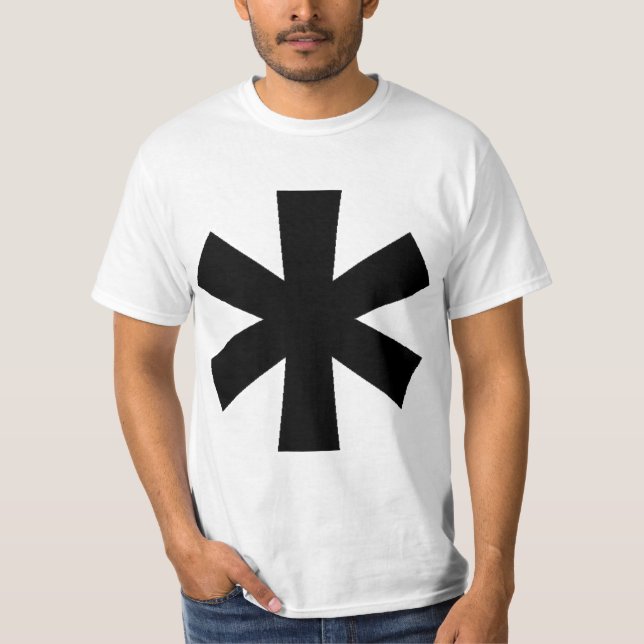 Camiseta Tee White Asterisk (Frente)
