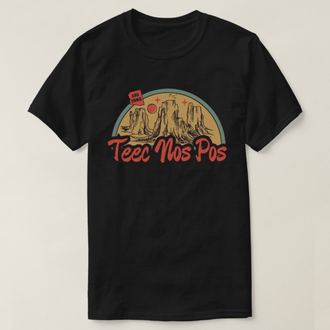Camiseta Teec Nos Pos, Arizona (Frente do Design)