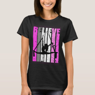 Camiseta Teen Acredita Que Air Yoga Dance Pink Ama Air Yoga