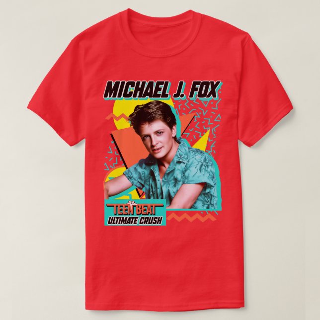 Camiseta TEEN BEAT Ultimate CrushJ Fox (Frente do Design)