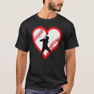 Camiseta Teen Boys Dia de os namorados Baseball Gir