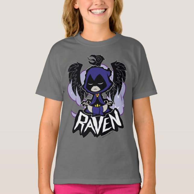 Camiseta Teen Titans Go! | Ataque a Raven (Frente)