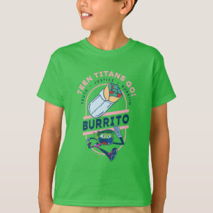 Camiseta Teen Titans Go! Beast Boy "Truth Justice Burrito"