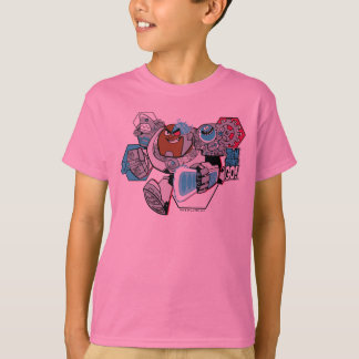 Camiseta Teen Titans Go! | Gráfico Arsenal de Cyborg