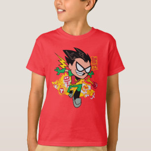 Camiseta Teen Titans Go! Gráfico Arsenal de Robin