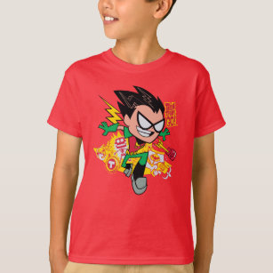 Camiseta Teen Titans Go!   Gráfico Arsenal de Robin