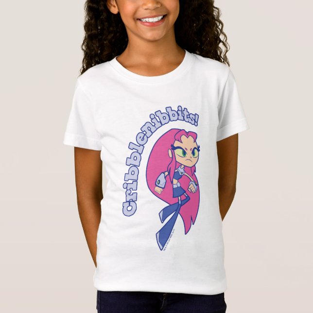 Camiseta Teen Titans Go! | Incêndio "Cribblenibbits!" (Frente)
