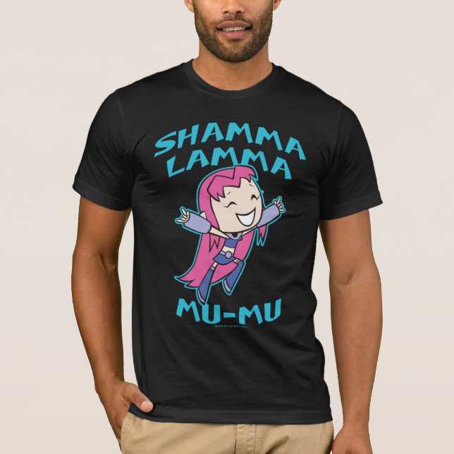 Camiseta Teen Titans Go! | Incêndio "Shamma Lamma Mu-Mu" (Frente)