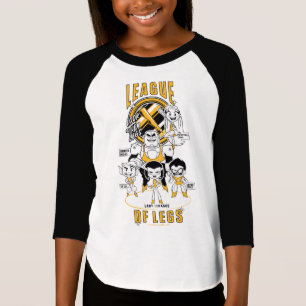 Camiseta Teen Titans Go! Liga das Pernas