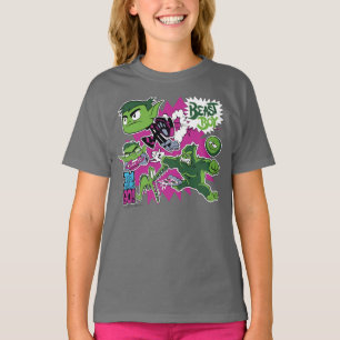 Camiseta Teen Titans Go!   Manchas de animais