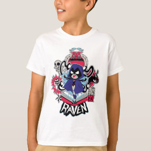Camiseta Teen Titans Go!   Raven Demonic Powers Graphic
