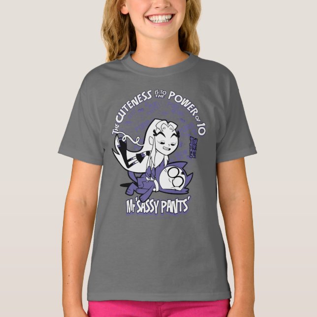 Camiseta Teen Titans Go! | Starfire & Mr Sassy Pants (Frente)