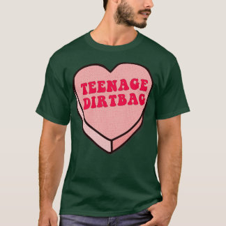 Camiseta Teenage Dirtbag Love Heart Design