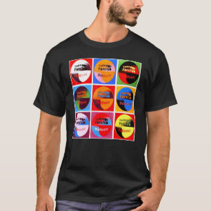 Camiseta Teenage-Fanclub-Treze Homens Mulheres