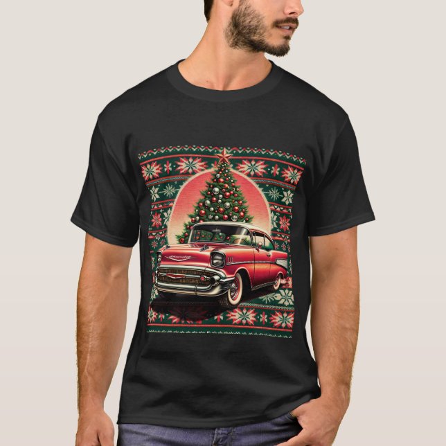 Camiseta Teeshirt Noel Chevy Bel Air (Frente)