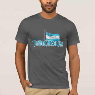 Camiseta Tegucigalpa com Bandeira de Honduras
