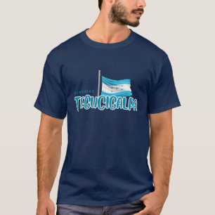 Camiseta Tegucigalpa com Bandeira de Honduras