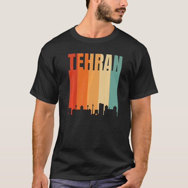 Camiseta Tehran Skyline (Frente)