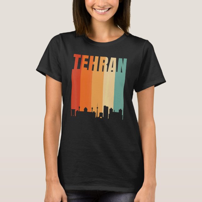 Camiseta Tehran Skyline (Frente)