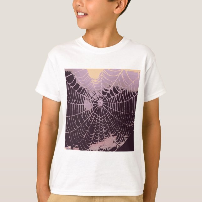 Camiseta Teia de Aranha Abstrata (Frente)
