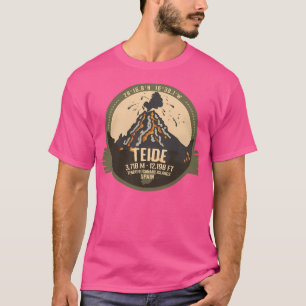 Camiseta Teide Volcano Tenerife Ilhas Canárias Espanha Volc